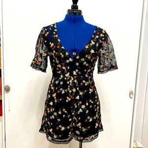 Floral Romper